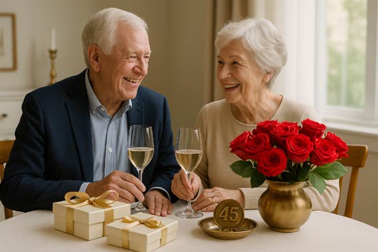 45. Hochzeitstag 45. Hochzeitstag